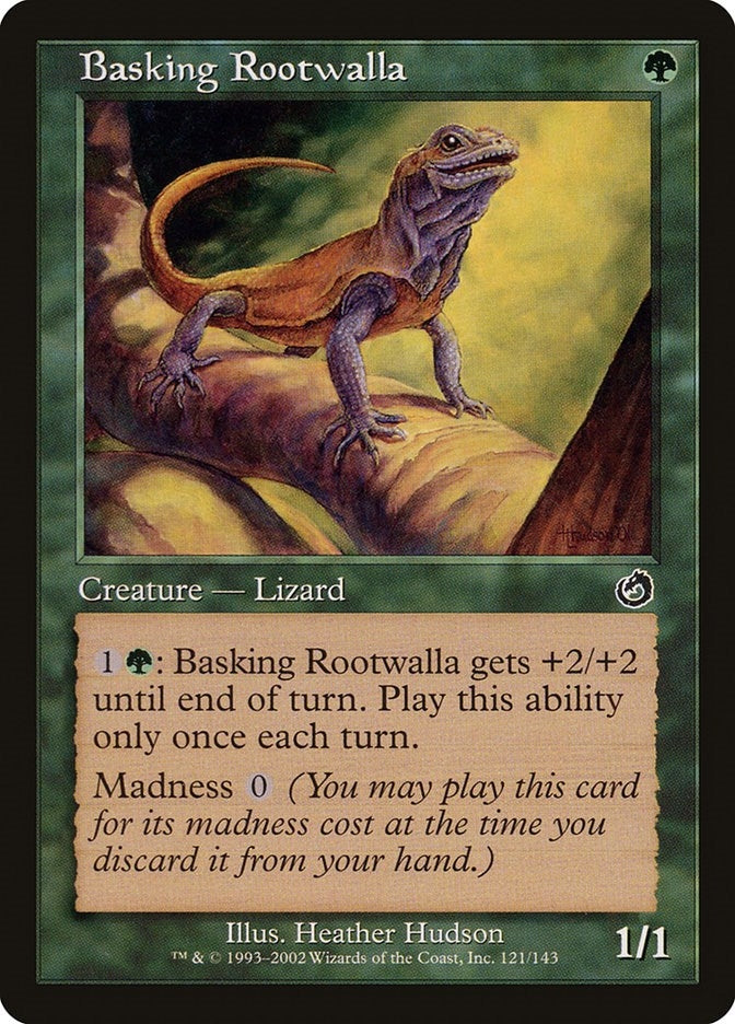 Image for Basking Rootwalla (Torment) (121) - Magic: The Gathering