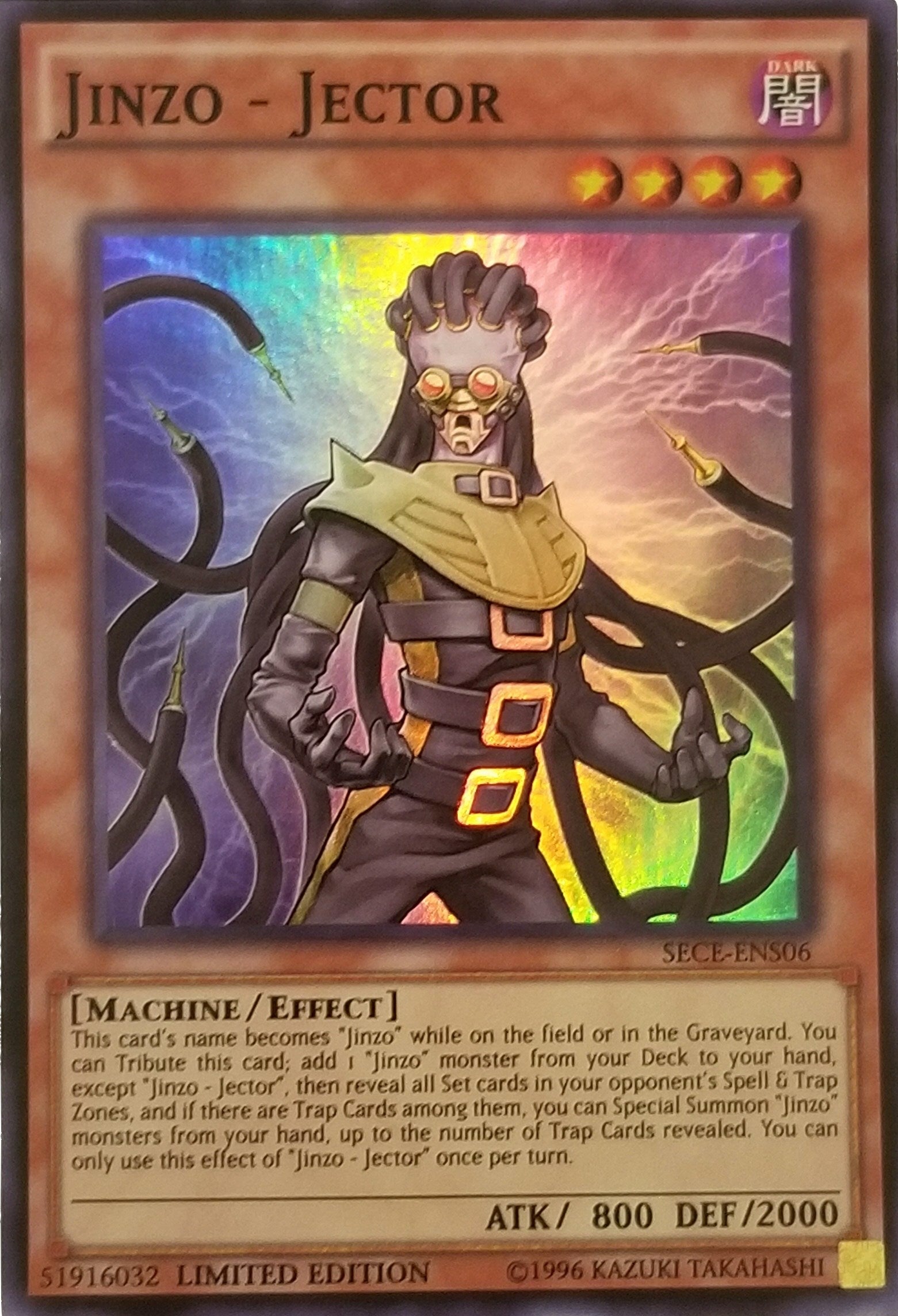 Image for Jinzo - Jector (SE) (Secrets of Eternity) (SECE-ENS06) - YuGiOh