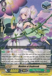Image for Maiden of Daybreak (G-TD03: Flower Maiden of Purity) (G-TD03/019EN) - Cardfight Vanguard