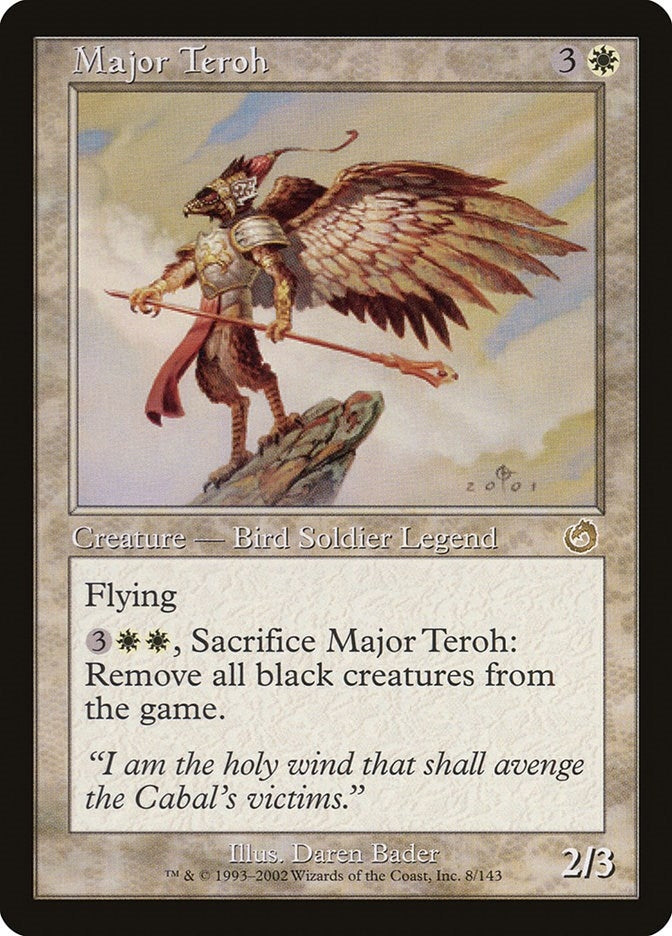 Image for Major Teroh (Torment) (8) - Magic: The Gathering