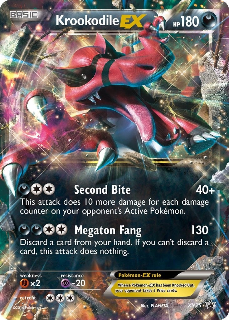 Image for Krookodile EX - XY25 (XY Promos) (XY25) - Pokemon