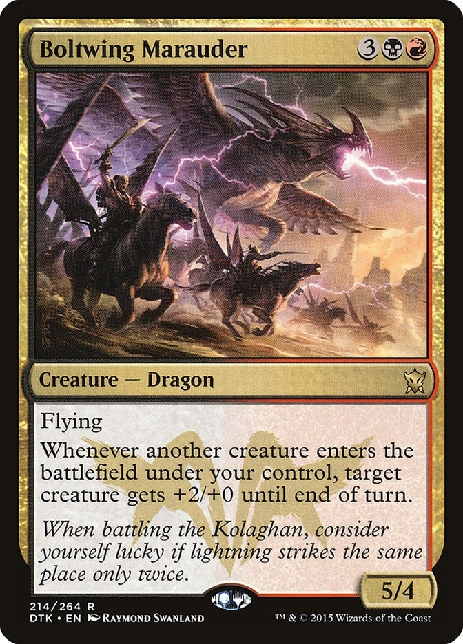 Image for Boltwing Marauder (Dragons of Tarkir) (214) - Magic: The Gathering