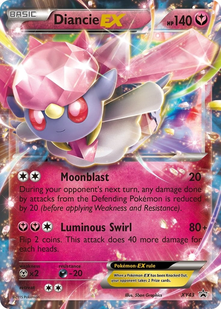 Image for Diancie EX - XY43 (XY Promos) (XY43) - Pokemon