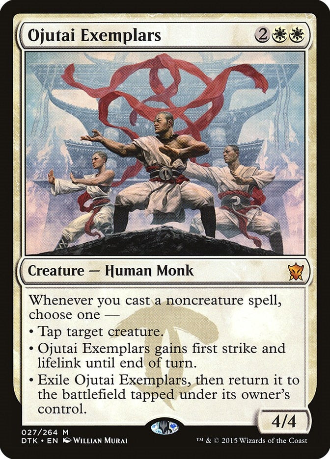 Image for Ojutai Exemplars (Dragons of Tarkir) (27) - Magic: The Gathering
