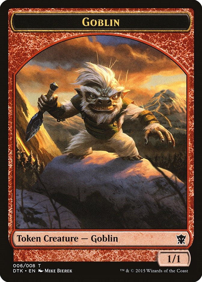 Image for Goblin Token (Dragons of Tarkir) (6) - Magic: The Gathering