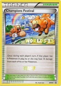 Image for Champions Festival - BW95 (Worlds 13) [Staff] (Black and White Promos) (BW95) - Pokemon