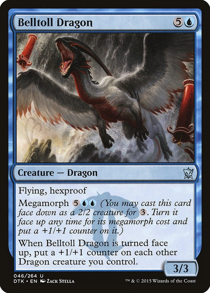 Image for Belltoll Dragon (Dragons of Tarkir) (46) - Magic: The Gathering