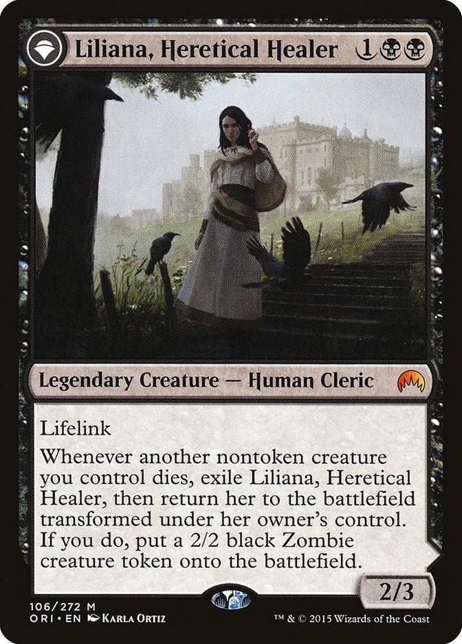 Image for Liliana, Heretical Healer (Magic Origins) (106) - Magic: The Gathering