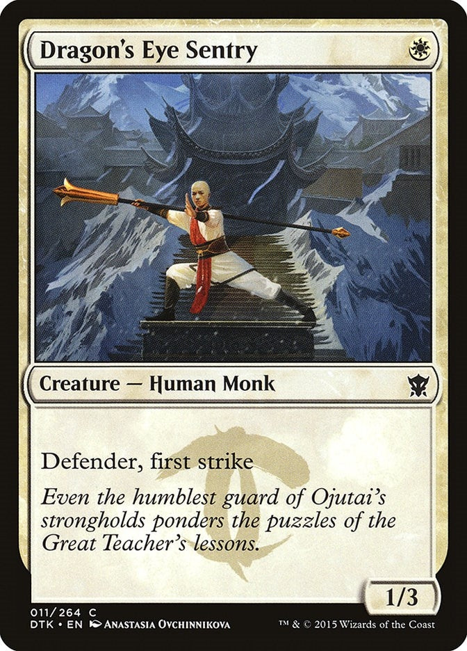 Image for Dragon's Eye Sentry (Dragons of Tarkir) (11) - Magic: The Gathering