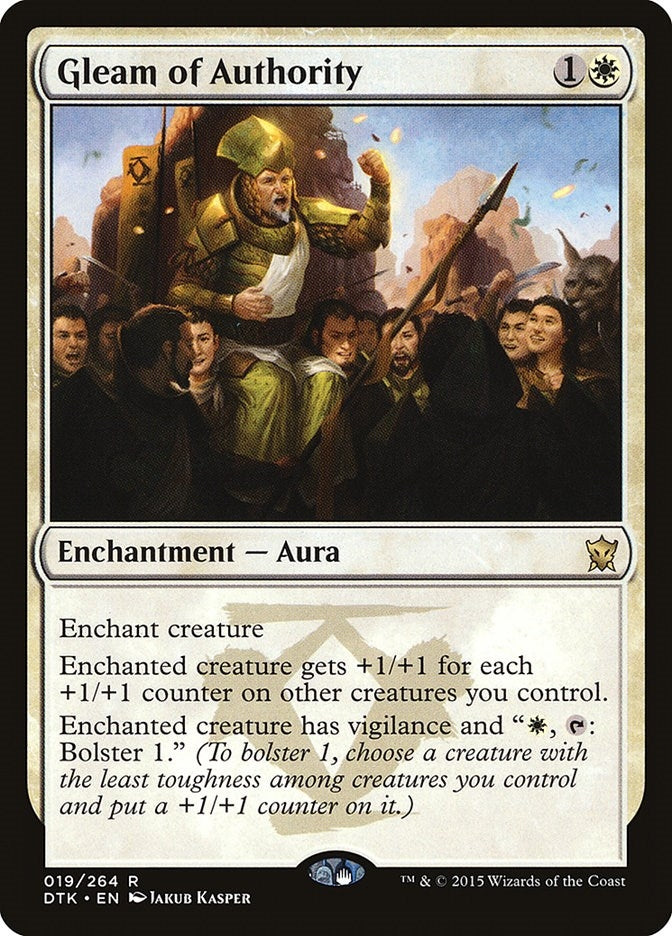 Image for Gleam of Authority (Dragons of Tarkir) (19) - Magic: The Gathering