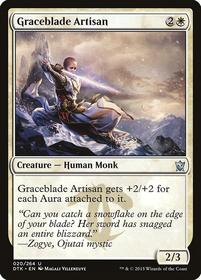 Image for Graceblade Artisan (Dragons of Tarkir) (20) - Magic: The Gathering