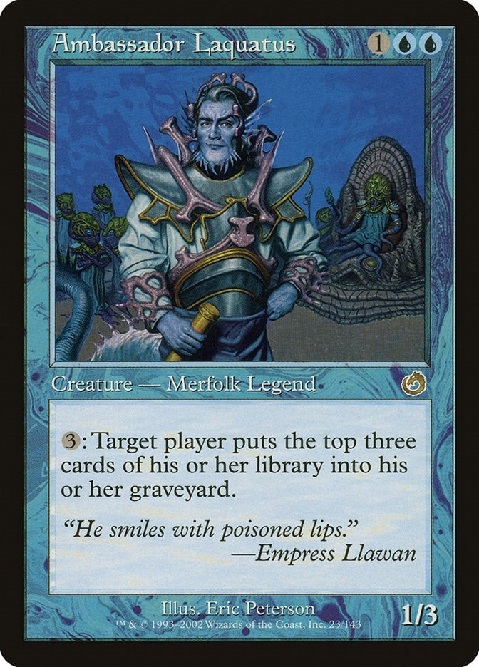 Image for Ambassador Laquatus (Torment) (23) - Magic: The Gathering