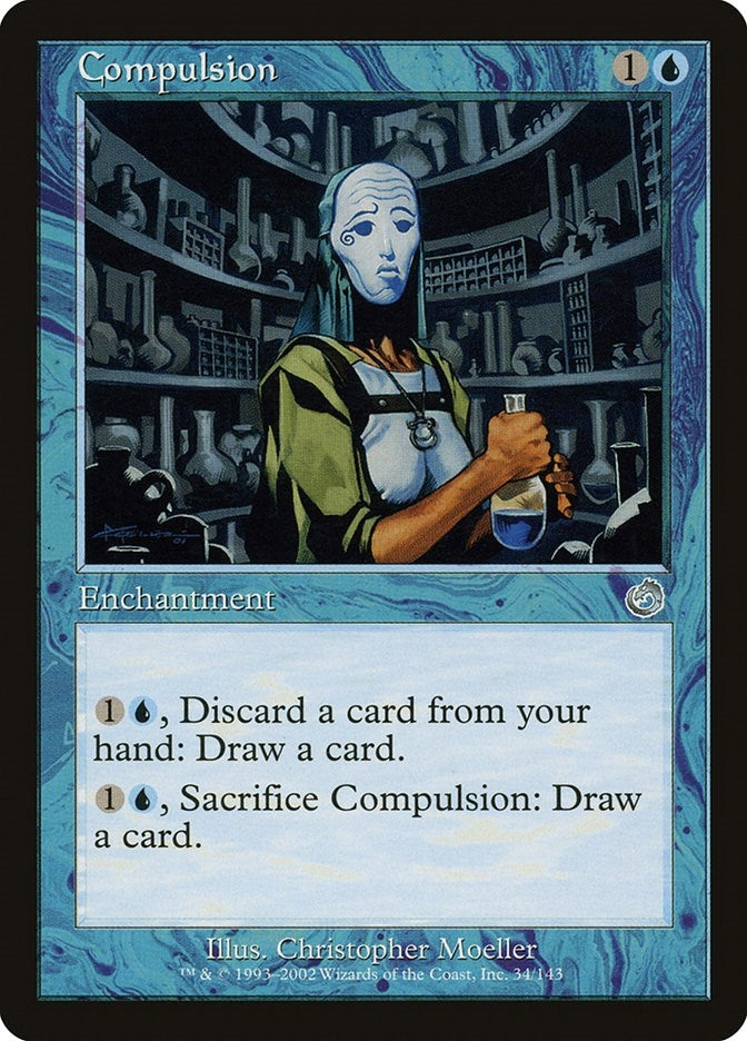 Image for Compulsion (Torment) (34) - Magic: The Gathering