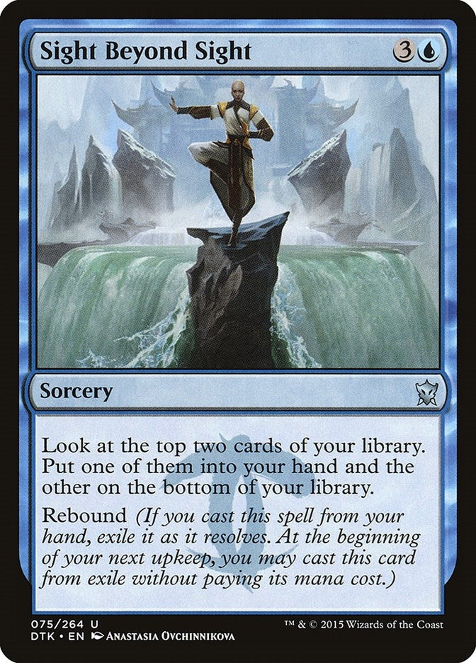 Image for Sight Beyond Sight (Dragons of Tarkir) (75) - Magic: The Gathering