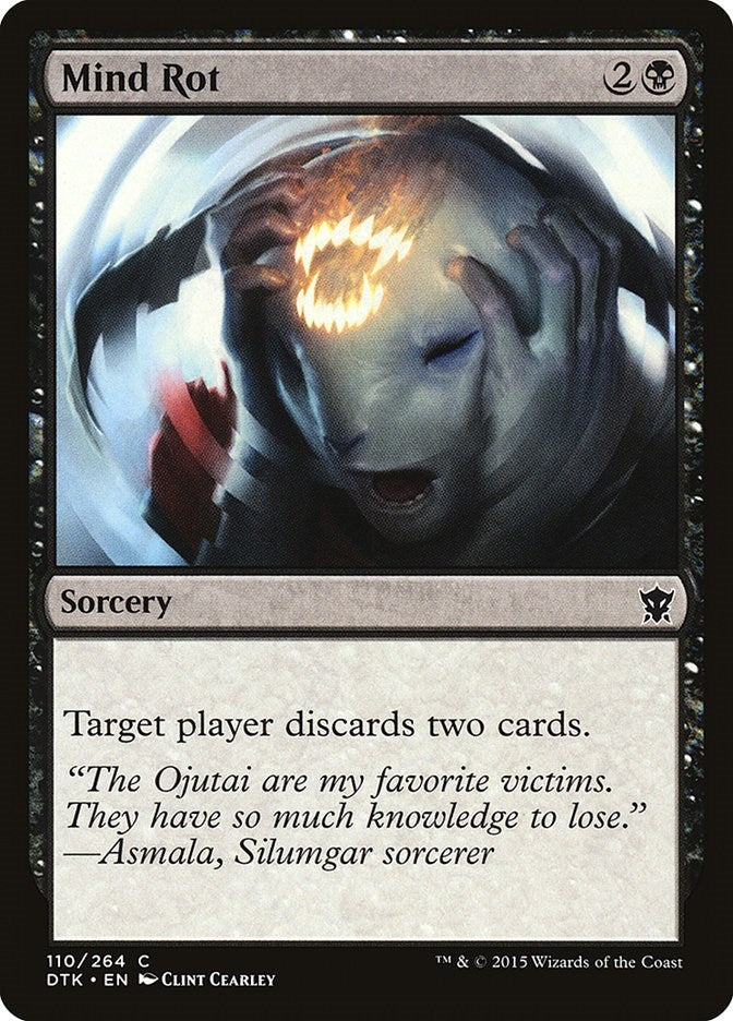 Image for Mind Rot (Dragons of Tarkir) (110) - Magic: The Gathering
