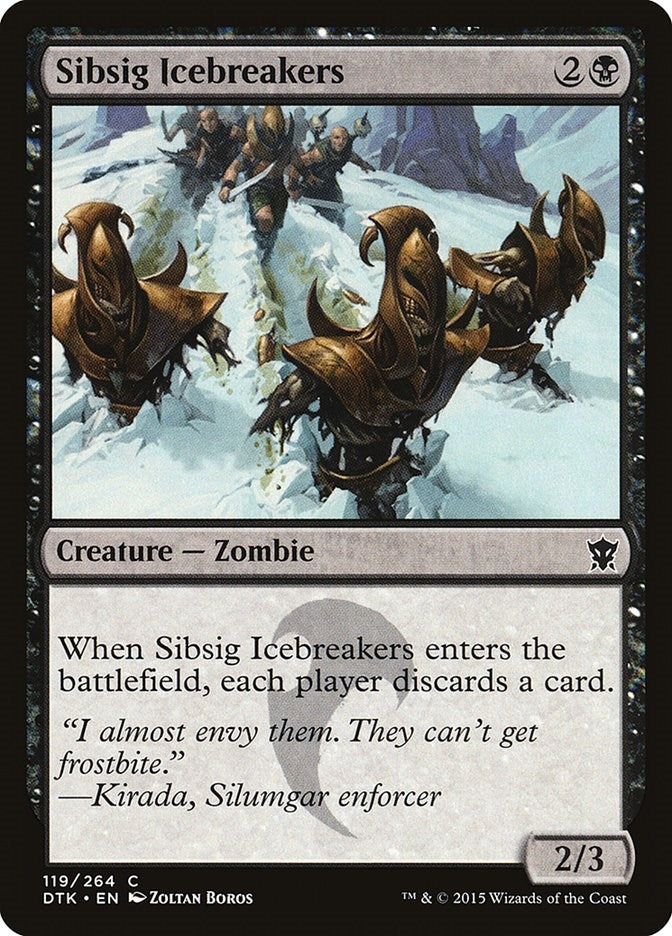 Image for Sibsig Icebreakers (Dragons of Tarkir) (119) - Magic: The Gathering