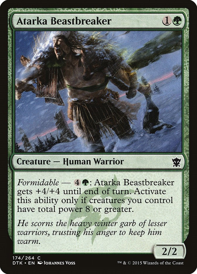 Image for Atarka Beastbreaker (Dragons of Tarkir) (174) - Magic: The Gathering