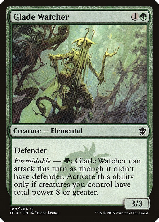 Image for Glade Watcher (Dragons of Tarkir) (188) - Magic: The Gathering