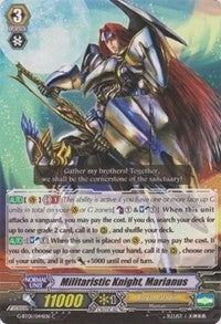 Image for Militaristic Knight, Marianus (G-BT01: Generation Stride) (G-BT01/044EN) - Cardfight Vanguard