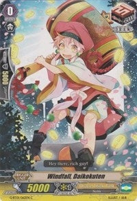 Image for Windfall, Daikokuten (G-BT01: Generation Stride) (G-BT01/062EN) - Cardfight Vanguard