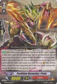 Image for Perdition Berserker, Preta (G-BT01: Generation Stride) (G-BT01/070EN) - Cardfight Vanguard