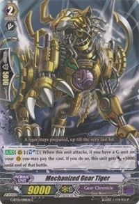 Image for Mechanized Gear Tiger (G-BT01: Generation Stride) (G-BT01/098EN) - Cardfight Vanguard