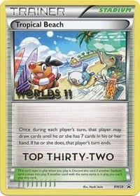 Image for Tropical Beach - BW28 (Worlds 11) [Top 32] (Black and White Promos) (BW28) - Pokemon