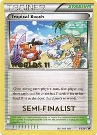 Image for Tropical Beach - BW28 (Worlds 11) [Semi Finalist] (Black and White Promos) (BW28) - Pokemon