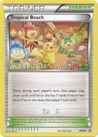 Image for Tropical Beach - BW50 (Worlds 12) [Staff] (Black and White Promos) (BW50) - Pokemon