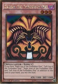 Image for Exodia the Forbidden One (Premium Gold: Return of the Bling) (PGL2-EN026) - YuGiOh