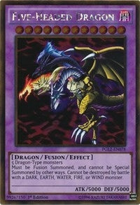 Image for Five-Headed Dragon (Premium Gold: Return of the Bling) (PGL2-EN078) - YuGiOh