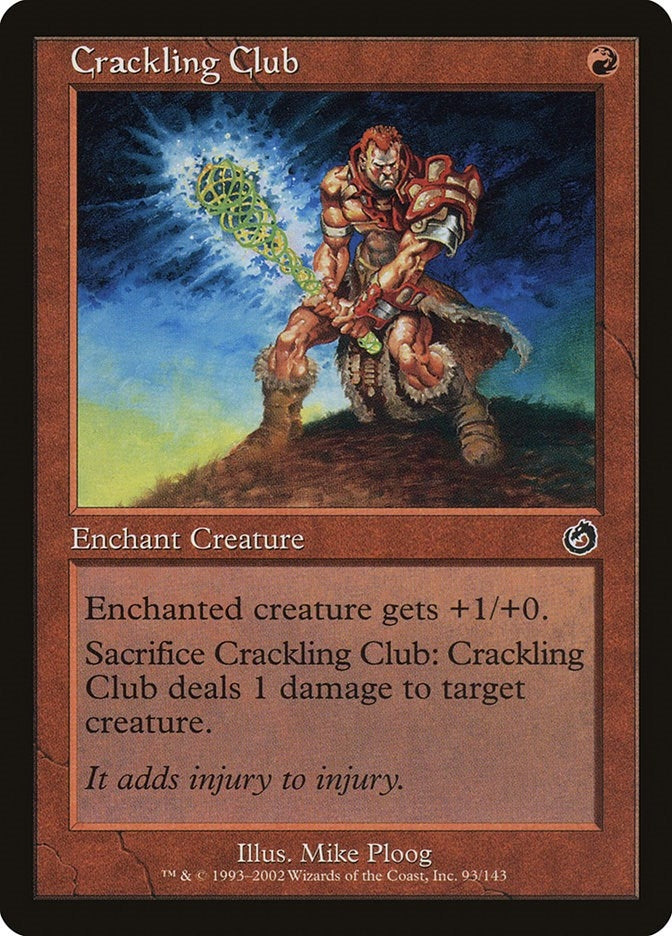 Image for Crackling Club (Torment) (93) - Magic: The Gathering