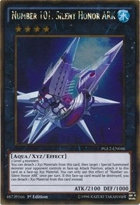 Image for Number 101: Silent Honor ARK (Premium Gold: Return of the Bling) (PGL2-EN046) - YuGiOh