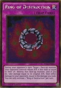 Image for Ring of Destruction (Premium Gold: Return of the Bling) (PGL2-EN063) - YuGiOh
