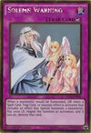 Image for Solemn Warning (Premium Gold: Return of the Bling) (PGL2-EN068) - YuGiOh