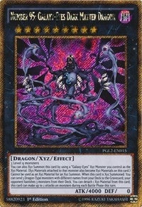 Image for Number 95: Galaxy-Eyes Dark Matter Dragon (Premium Gold: Return of the Bling) (PGL2-EN015) - YuGiOh