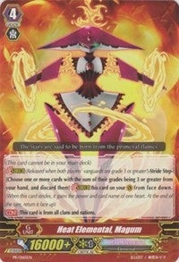 Image for Heat Elemental, Magum (Promo Cards) (PR/0165EN) - Cardfight Vanguard