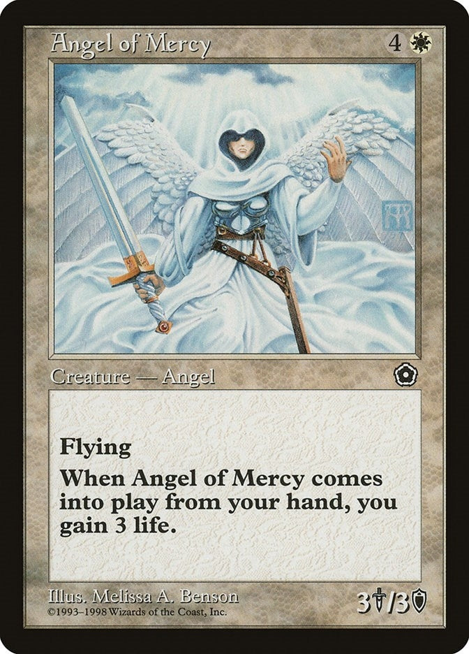 Image for Angel of Mercy (Portal Second Age) - Magic: The Gathering