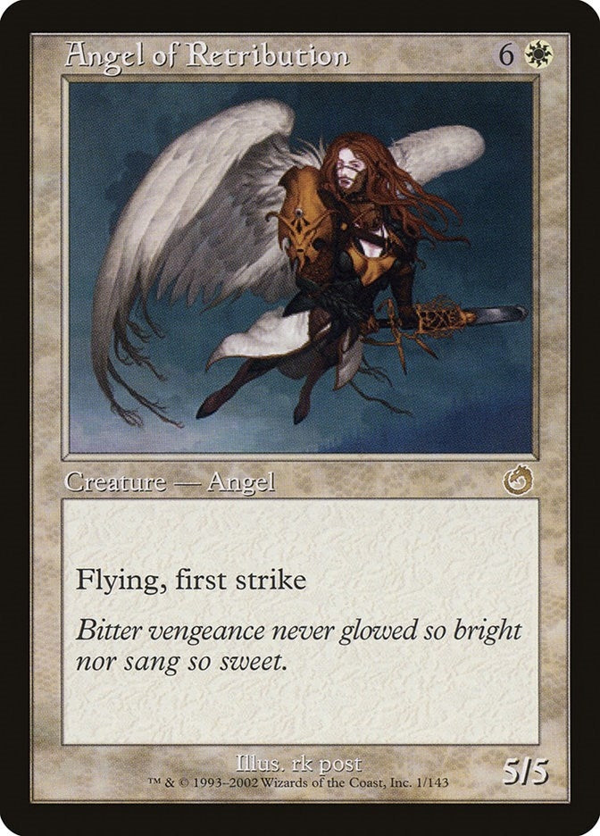 Image for Angel of Retribution (Torment) (1) - Magic: The Gathering