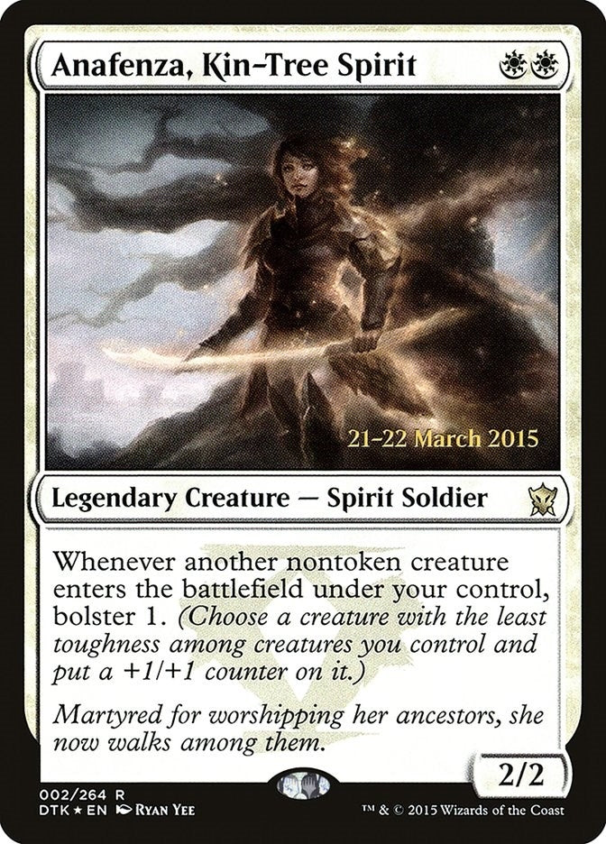 Image for Anafenza, Kin-Tree Spirit (Prerelease Cards) (2) - Magic: The Gathering