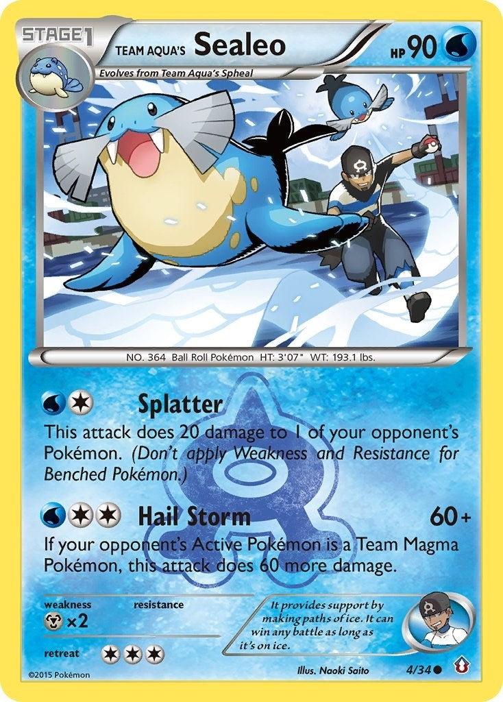 Image for Team Aqua's Sealeo (Double Crisis) (4/34) - Pokemon
