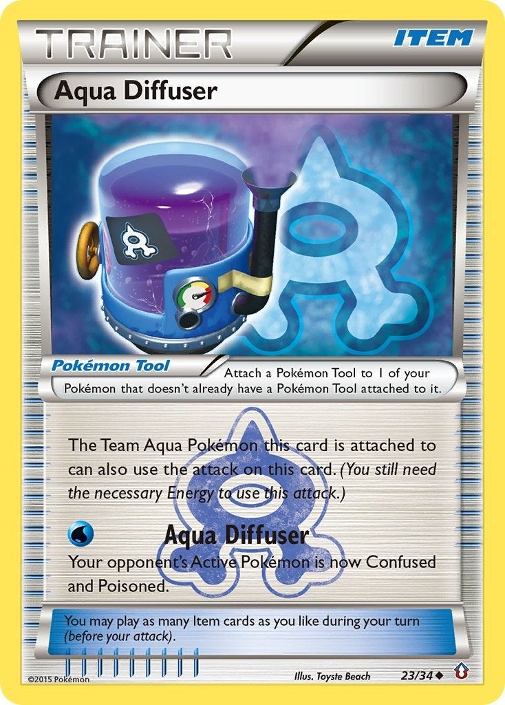 Image for Aqua Diffuser (Double Crisis) (23/34) - Pokemon