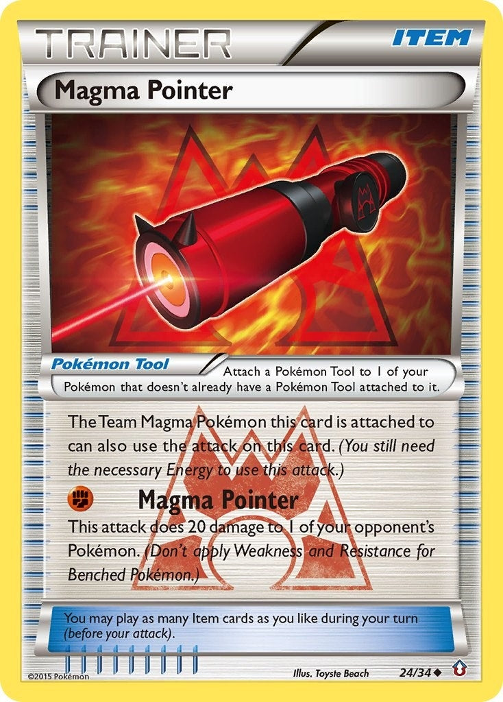 Image for Magma Pointer (Double Crisis) (24/34) - Pokemon