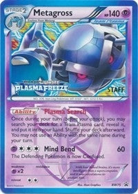 Image for Metagross - BW75 (Team Plasma) (Prerelease) [Staff] (Black and White Promos) (BW75) - Pokemon