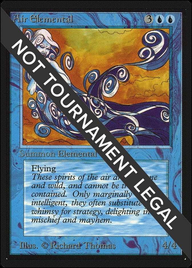 Image for Air Elemental (IE) (International Edition) - Magic: The Gathering