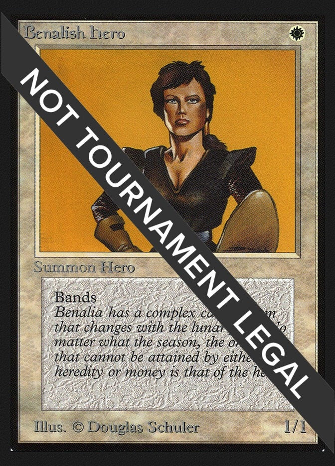 Image for Benalish Hero (IE) (International Edition) - Magic: The Gathering