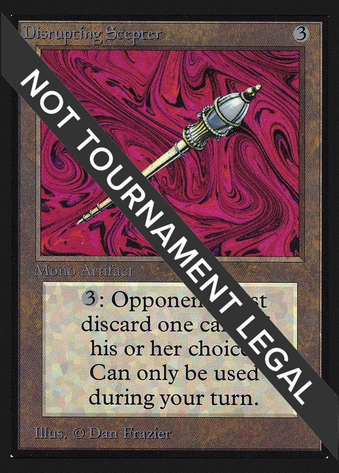 Image for Disrupting Scepter (IE) (International Edition) - Magic: The Gathering