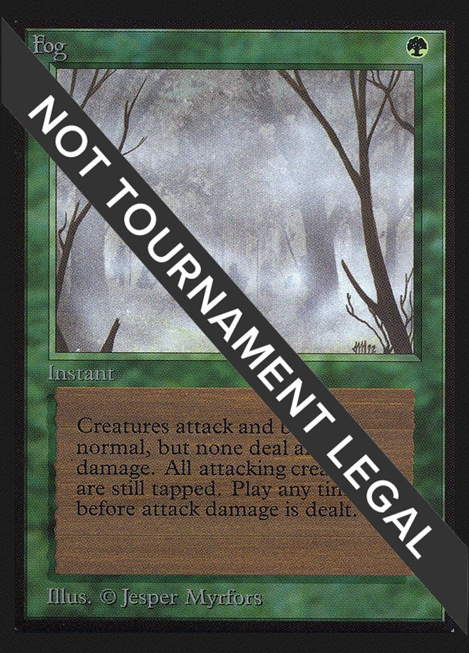 Image for Fog (IE) (International Edition) - Magic: The Gathering
