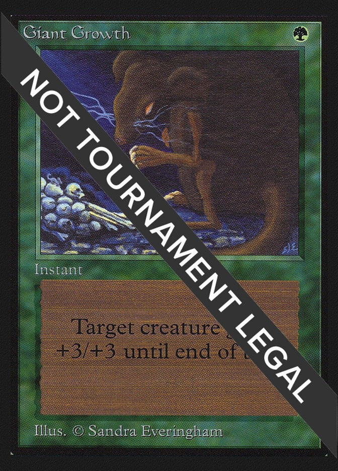 Image for Giant Growth (IE) (International Edition) - Magic: The Gathering