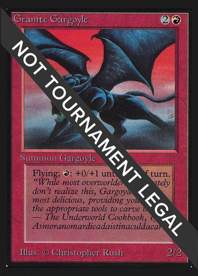 Image for Granite Gargoyle (IE) (International Edition) - Magic: The Gathering